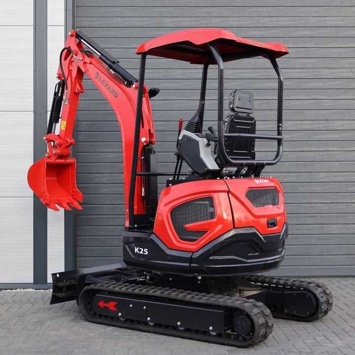 NOWA Koparka LEZARD K25 | 2.5t | Silnik KUBOTA | Multifunkcyjna