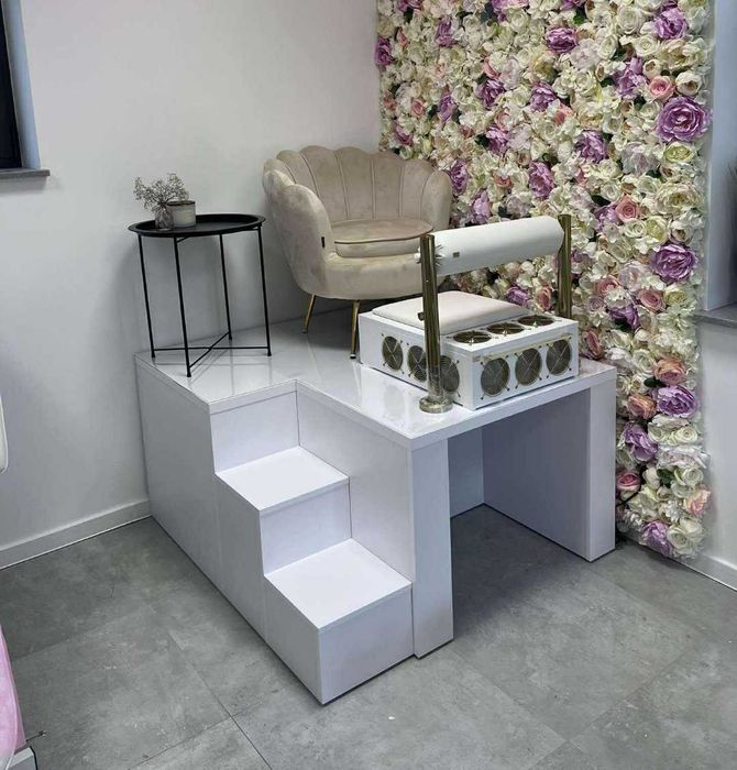 Podest do Pedicure z wnęką na nogi PROMOCJA | Jomi Meble NOWY WODOODPORNY!