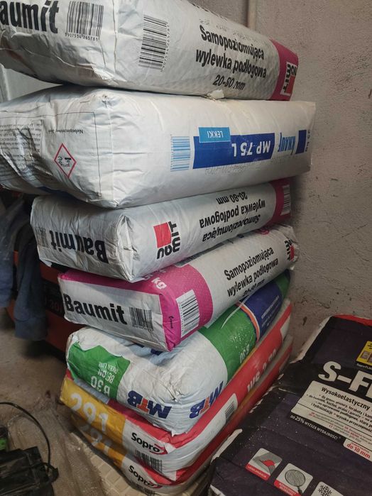 Zaprawy betonowe wylewka samopoziomująca tynk
