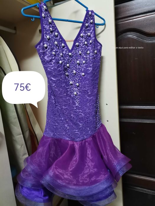 Vestido latinas Dança Salão