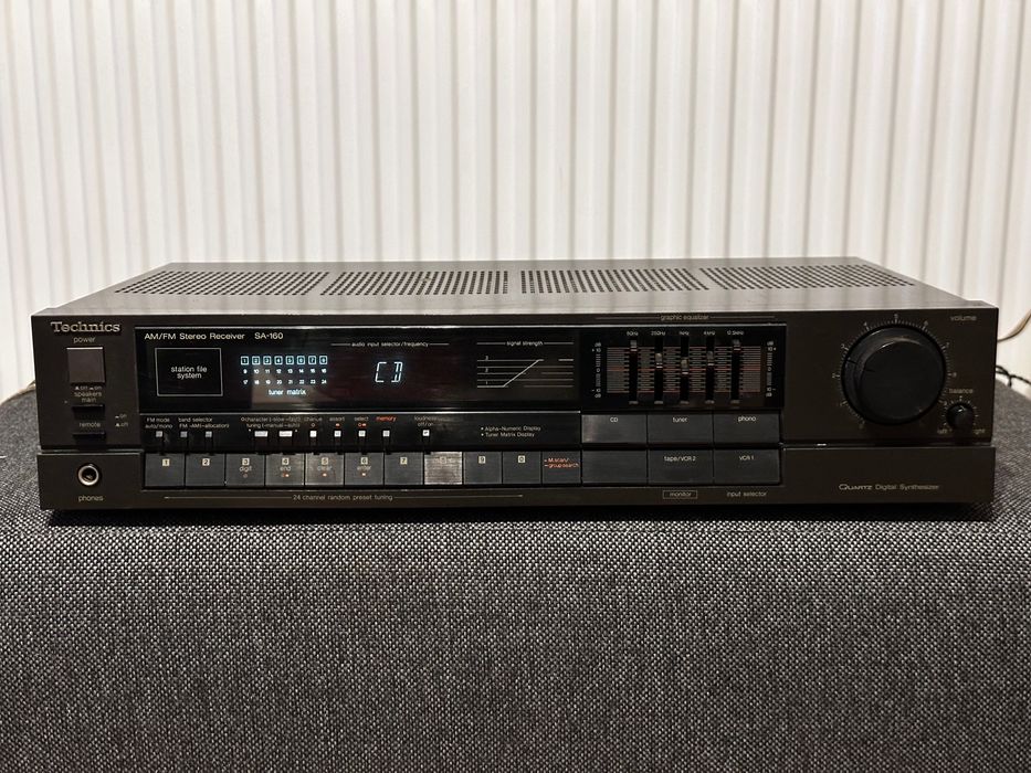 TECHNICS SA-160 - Vintage amplituner z equalizerem