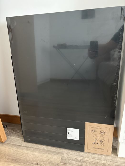 Mesa lack negra Ikea Nova
