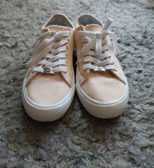 Trampki ,sneakersy damskie w kolorze brzoskwiniowym rozmiar 41
