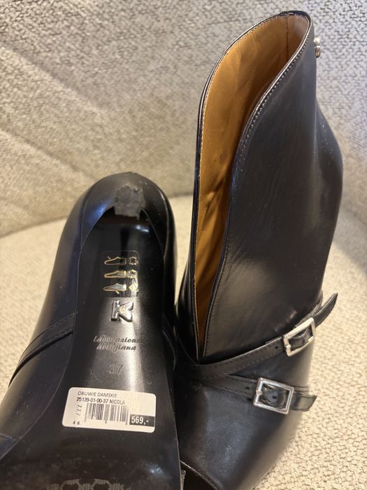 Botki KAZAR Nowe szpilka roz 37