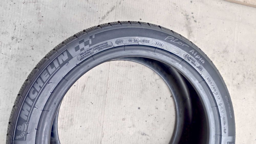 Шини 225/45R17. Michelin. 2024р. Франція