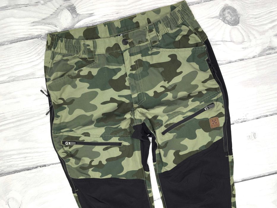 X-TRAIL Męskie Spodnie Trekkingowe Moro Outdoor M