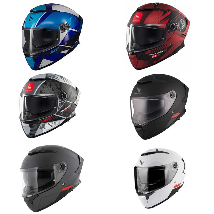 Мотошолом MT Thunder 4 різні кольори Артмото Кременчук Київська 66