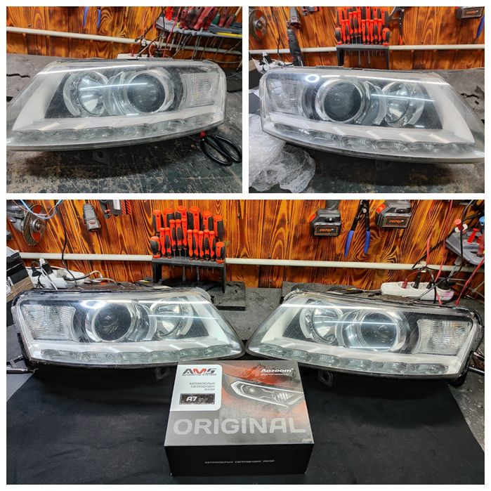 Ремонт фар, реставрація фар, встановлення лінз