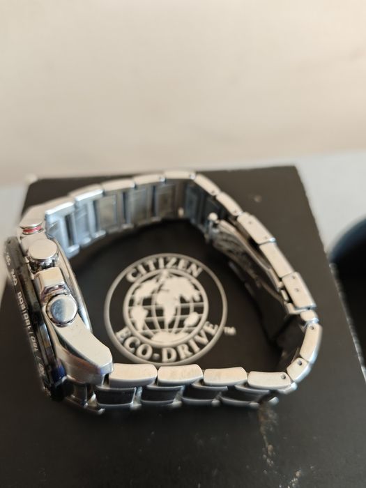 Citizen Eco-Drive Radio-Controlled AT4008-51E | Szafir | WR 200M | Pełen Komplet