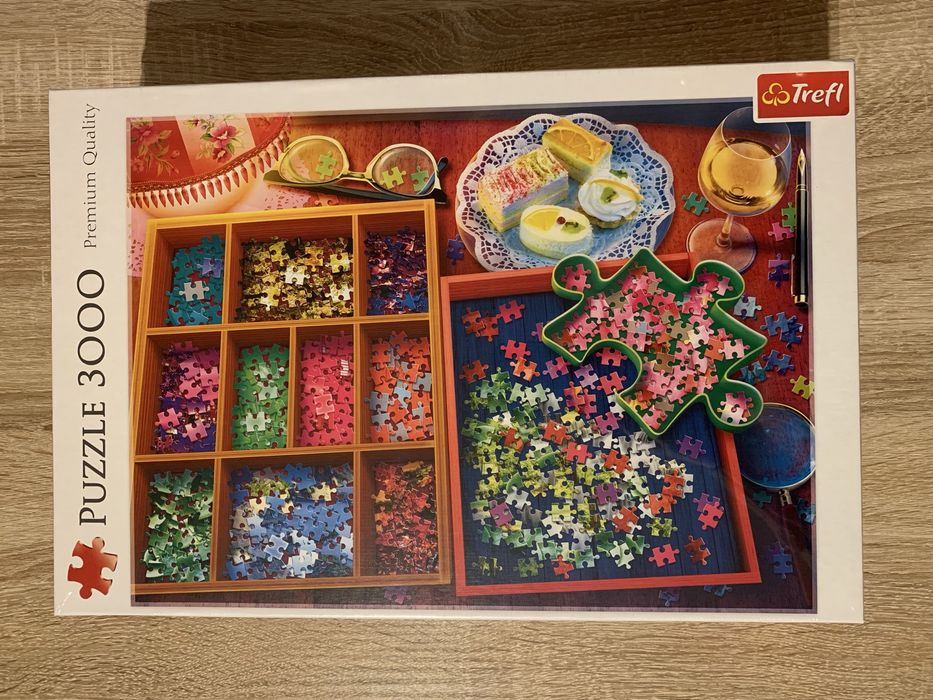 Puzzle 3000 el. Wieczór z puzzlami Trefl