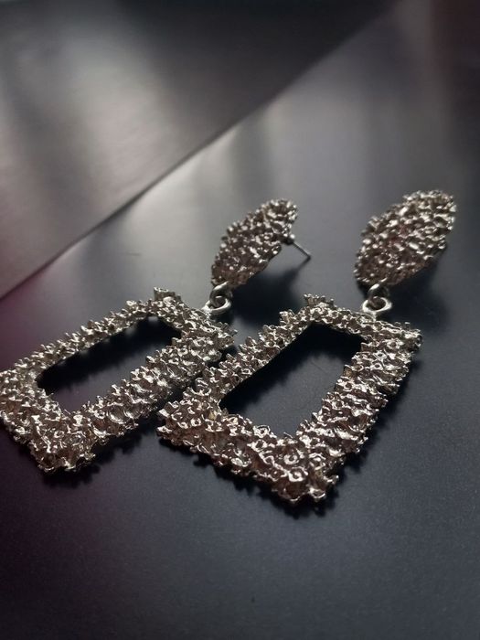 Сережки масивні, біжутерія