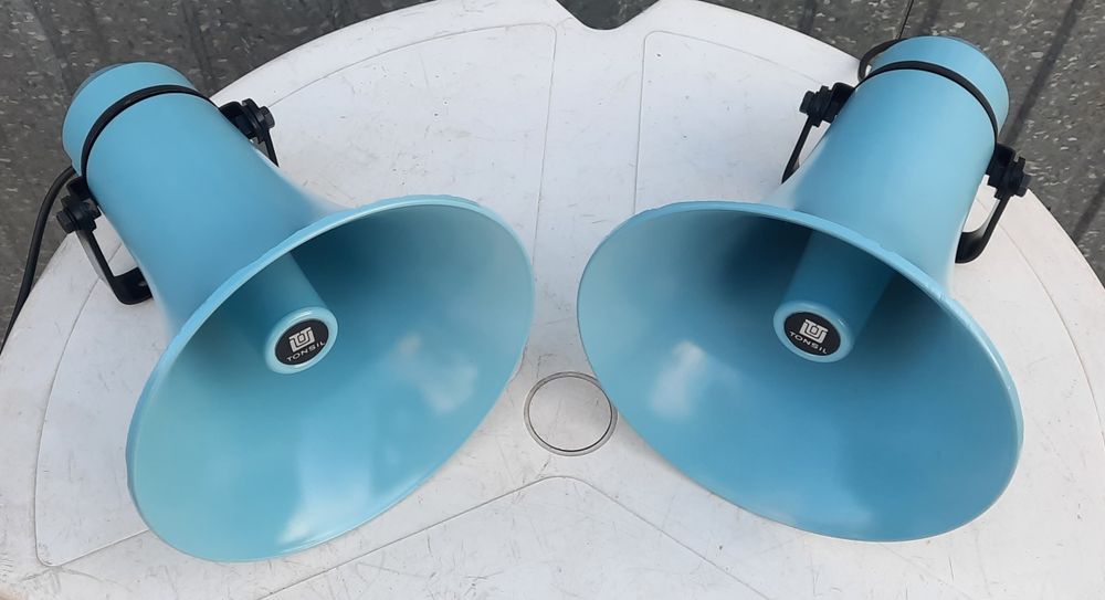 Milicja megafon tonsil zomo ormo mo unitra radmor zestaw tubowy prl mo