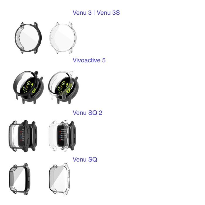 Garmin Fenix/ Epix/ Tactix/ Instinct/Forerunner/ Vivoactive/Venu Чохол