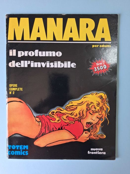 MANARA - O Clic e outros álbuns completos, em italiano. Ver fotos. 4EUR cada