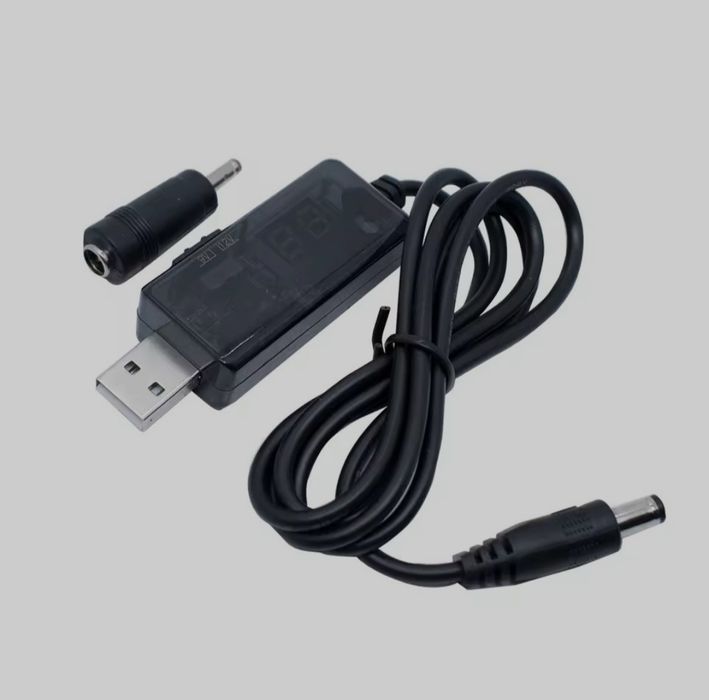 Кабель для роутера до повербанка 9v чи 12v