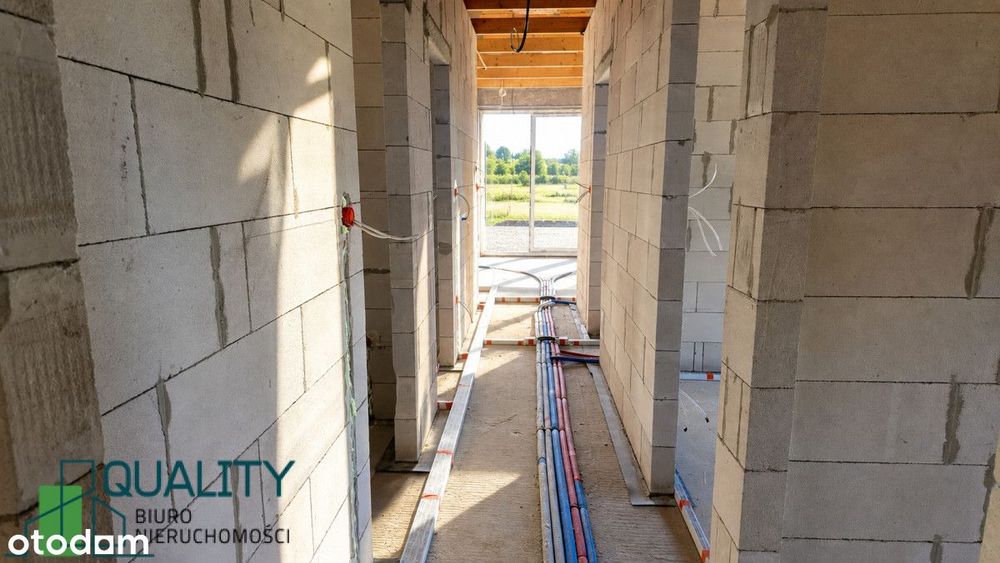 Nowy dom nad jeziorem w stanie deweloperskim 120m2