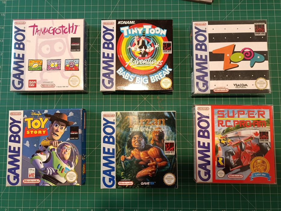 Jogos Nintendo Gameboy completos - vários estados