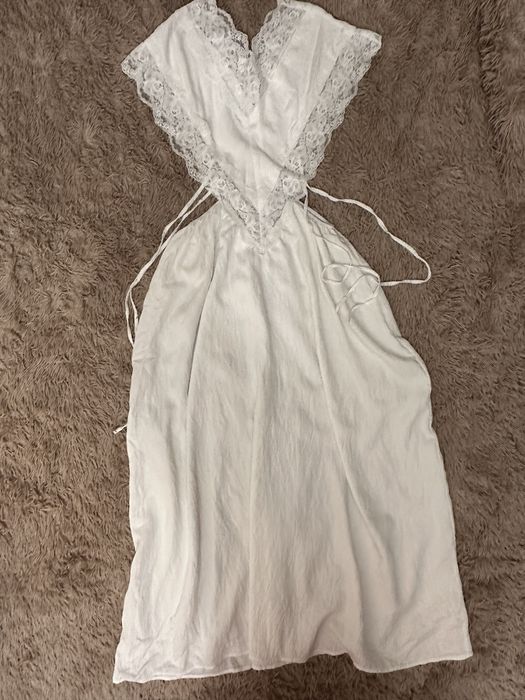 Сукня Kulkate atelier біла сукня з мереживом