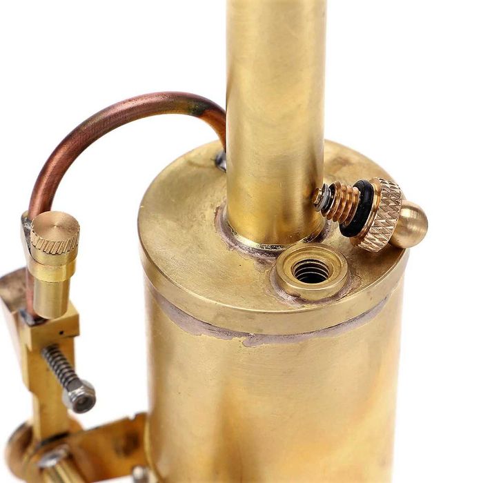 Brinquedo técnico - Máquina a vapor vertical