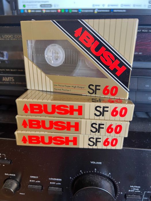 Lot 4 Normal cassettes BUSH SF 60