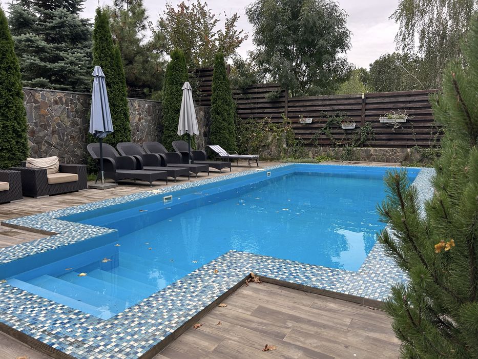 Без % Продаж елітного будинку  Лісники  з власним басейном і банею