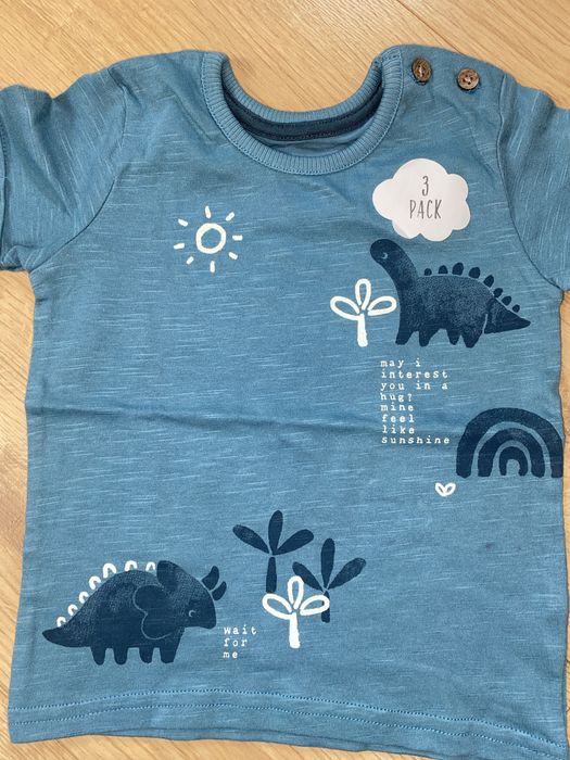 4 t-shirty chłopięce George i Next