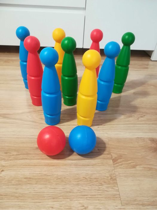 Kręgle plastikowe