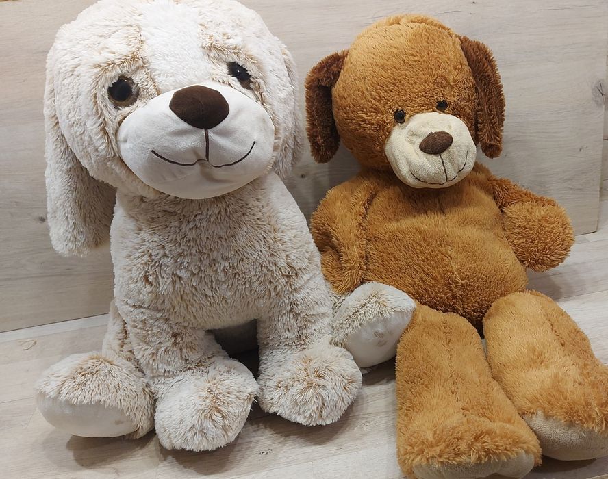 Maskotka PROMOCJA mega duży piesek.zestaw (84) pluszak mix 2szt