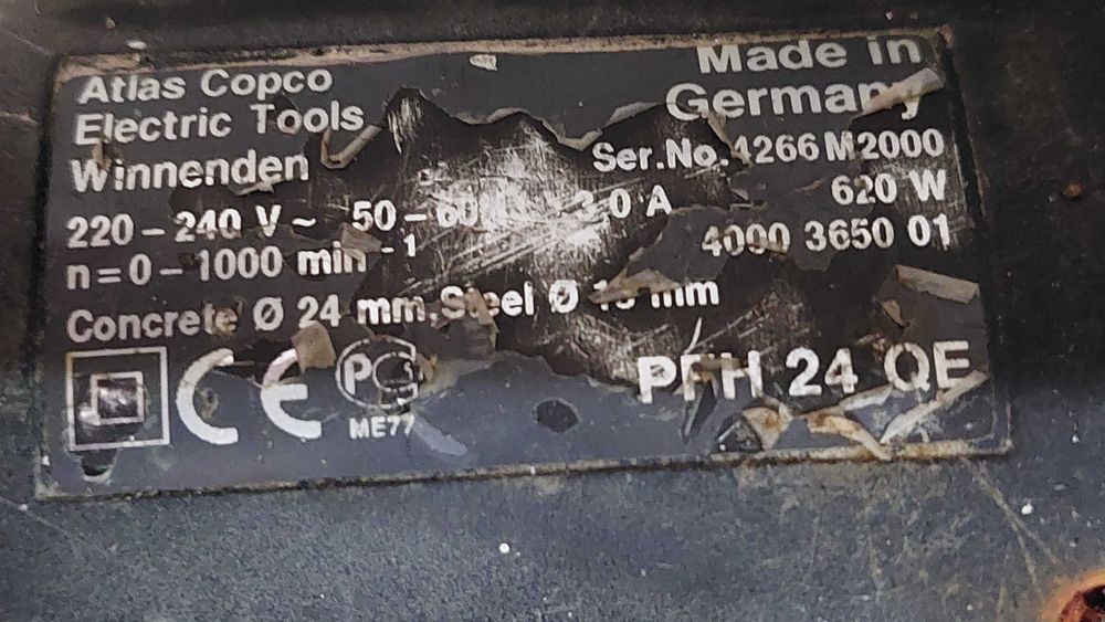 Atlas Copco- Berbequim