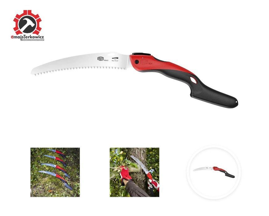 FELCO 604 składana piła ogrodowa 240 mm do gałęzi 120 mm