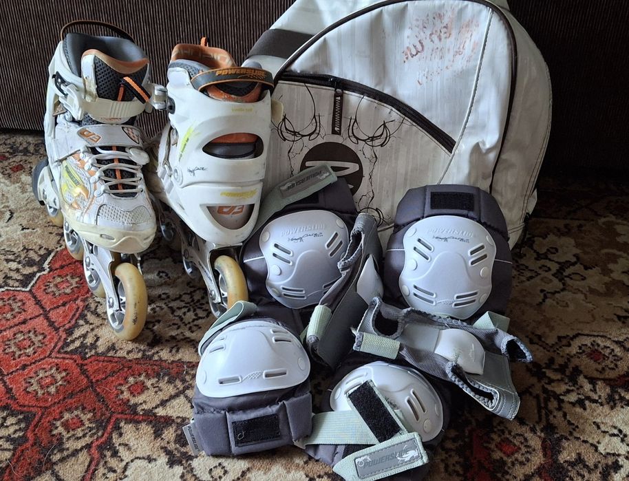 Ролікі ролікі 32-35 розмір з сумкою, захистом,повний комплект