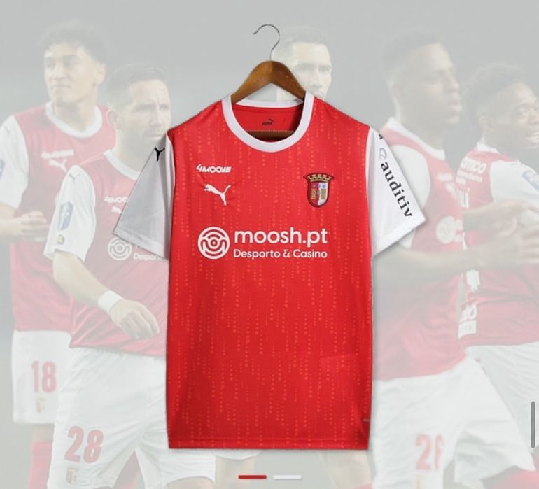 Camisolas de futebol, NBA, formula 1