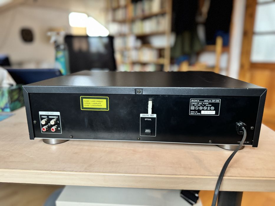 Odtwarzacz CD na 10 płyt Sony CDP C910