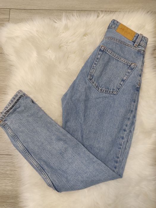 Spodnie jeansowe z wyższym stanem Monki XS