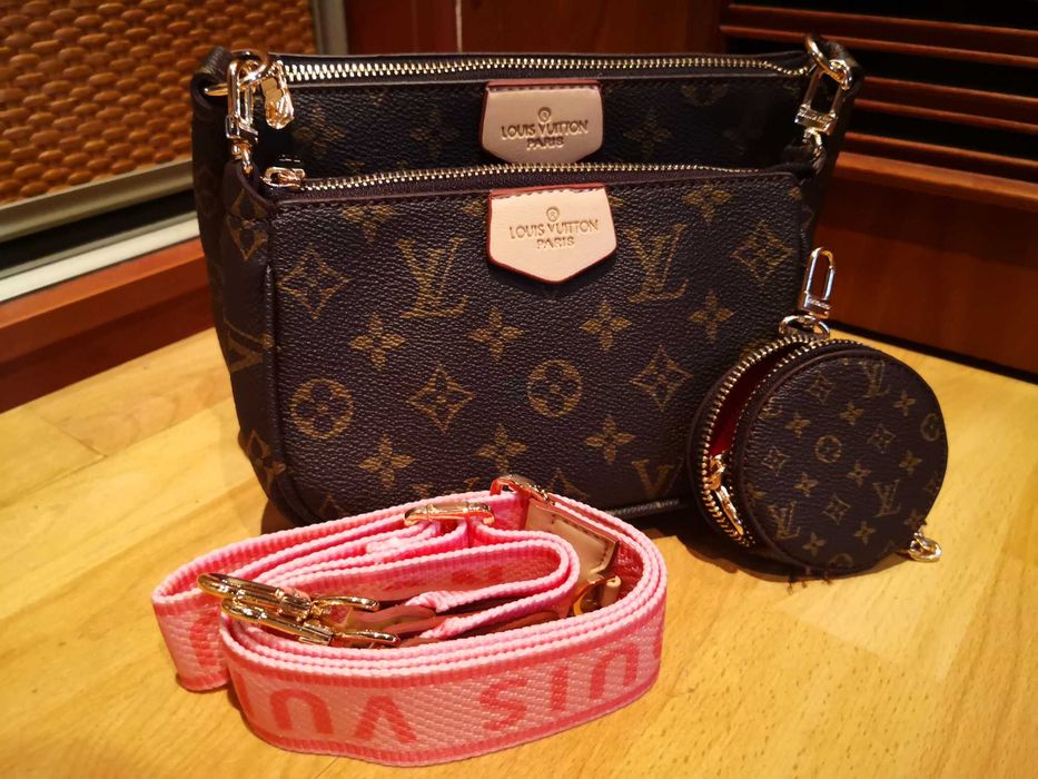 Torebka LV Louis Vuitton 3w1 brazowa Premium