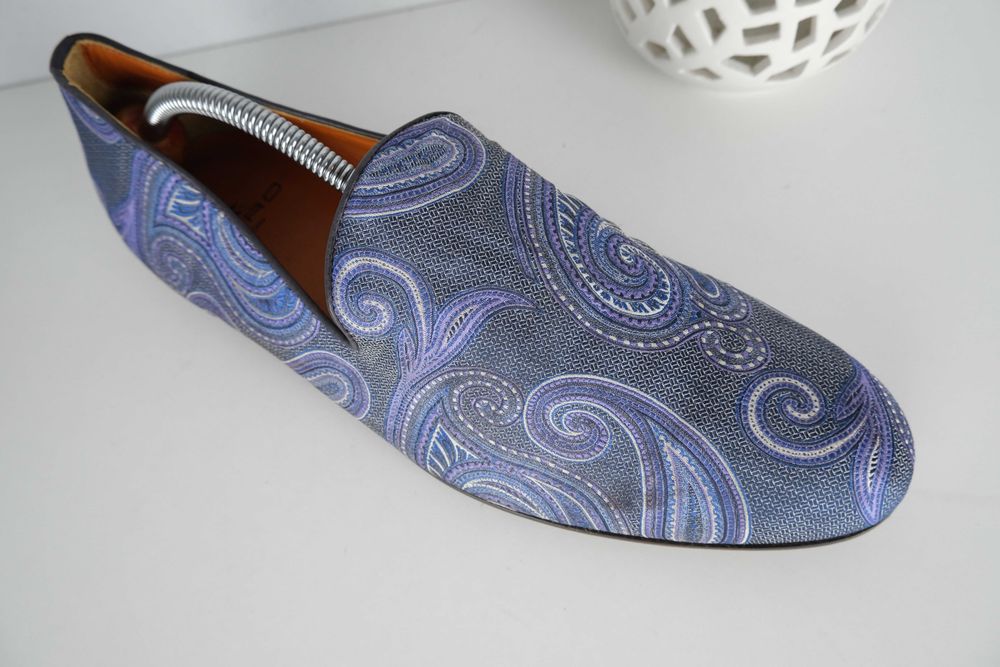 ETRO milano włoskie  mokasyny męskie  43