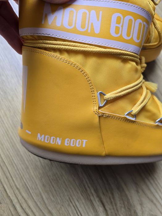 Śniegowce Moon boot 39/40 żółte