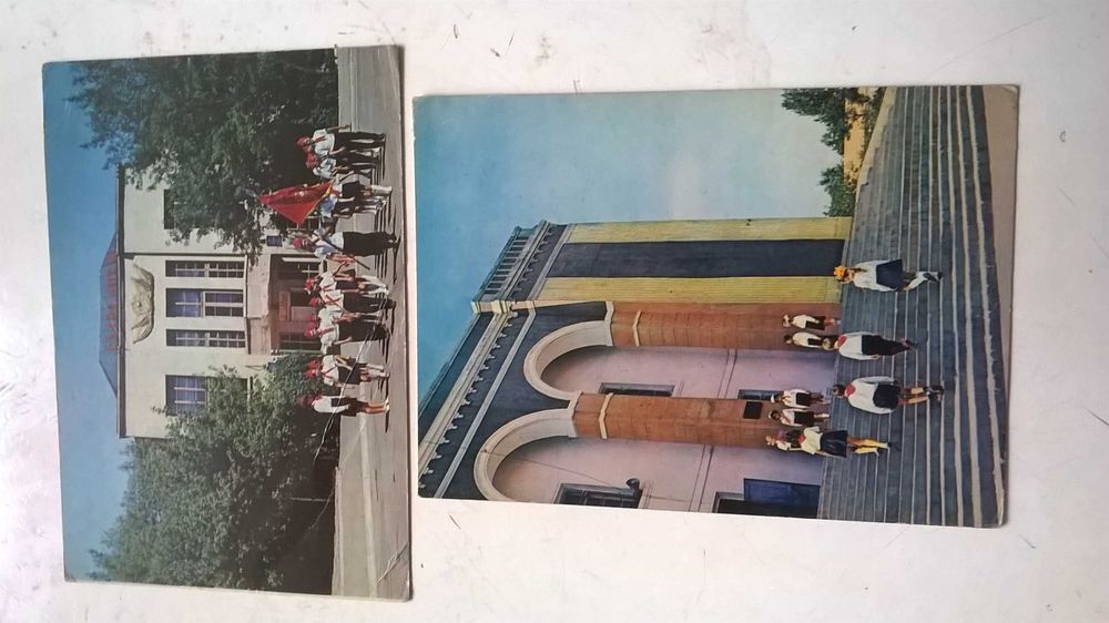 pocztówki (widokówki) Rosja; Litwa; Azerbejdżan; Ukraina po