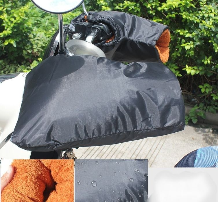 Теплые чехлы на руль/зимние мото перчатки для скутера/бар муфты