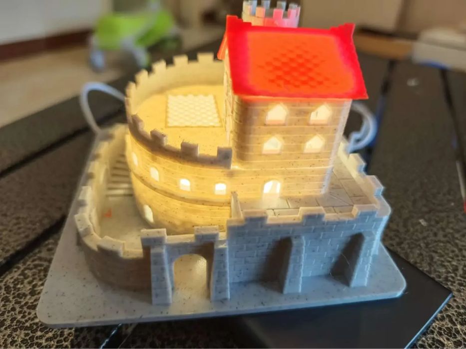 Castelo Luminoso para Ambiente