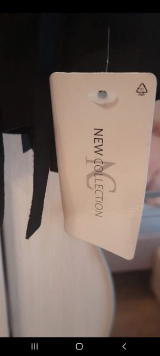 Kurteczka ramoneska z frędzlami czarna s/m/L