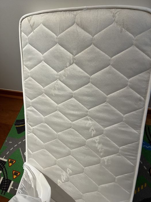 Colchão de molas 60x120 + resguardo