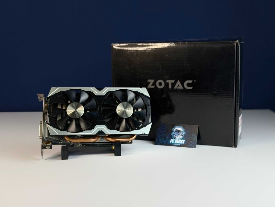 Відеокарта ZOTAC GeForce GTX 1060 AMP! Edition 6GB GDDR5 | МАГАЗИН | Гарантія 90 днів