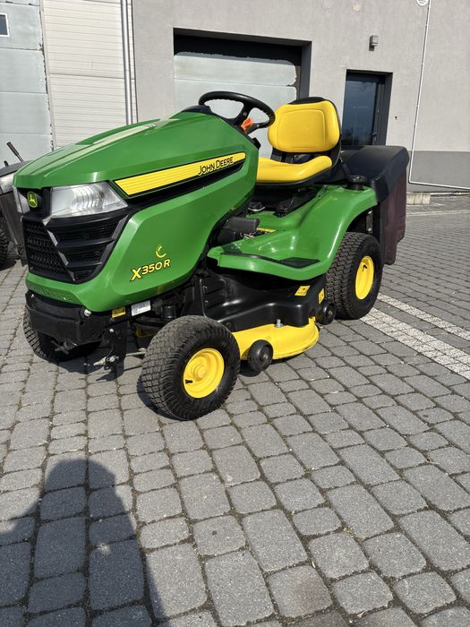 Kosiarka John Deere X350R z koszem JAK NOWA