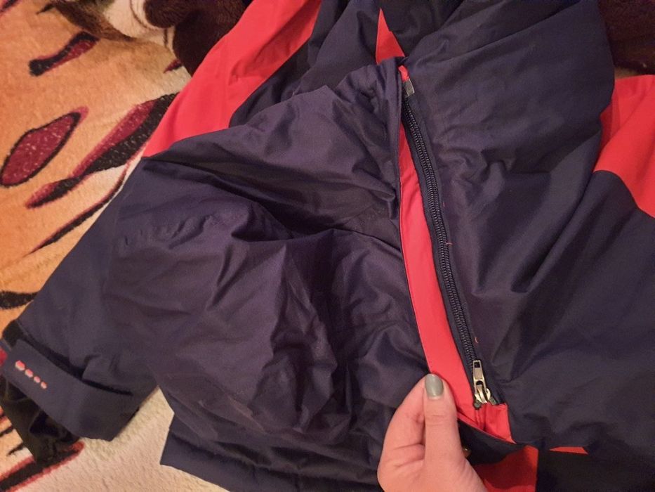 Дуже тепла зимова горнолижна куртка пуховик курточка зимняя