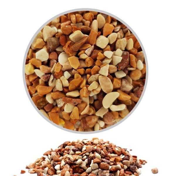 Hit!! Podłoże do akwarium. Marmurowe - Breccia Parnice 2 KG