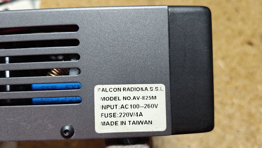 Zasilacz  AV 825M 25A do transceivera