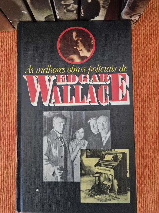Coleção 7 Livros de "As Melhores Obras Policiais de Edgar Wallace", Novos