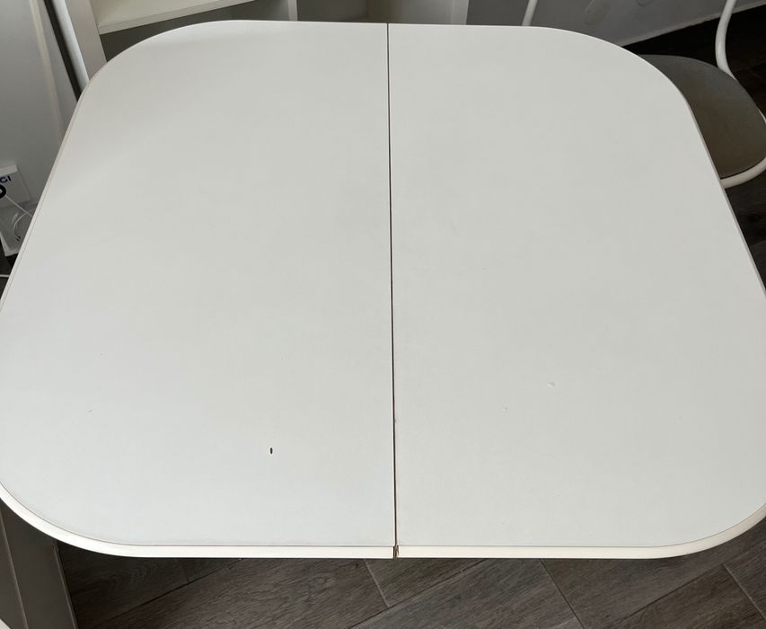 Mesa extensível 90X90 branca