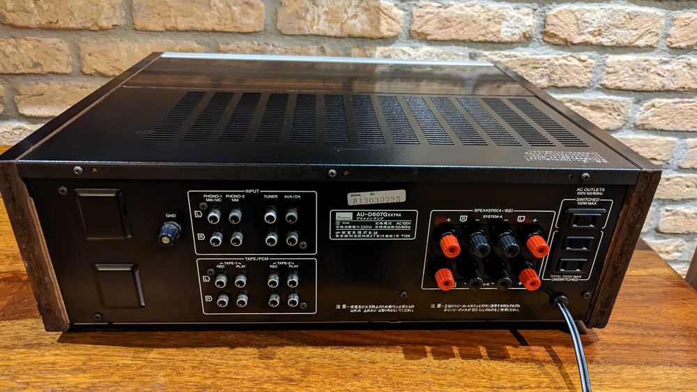 Sansui AU-D607G EXTRA | Piękny Front | Drewniana Obudowa | Łódź